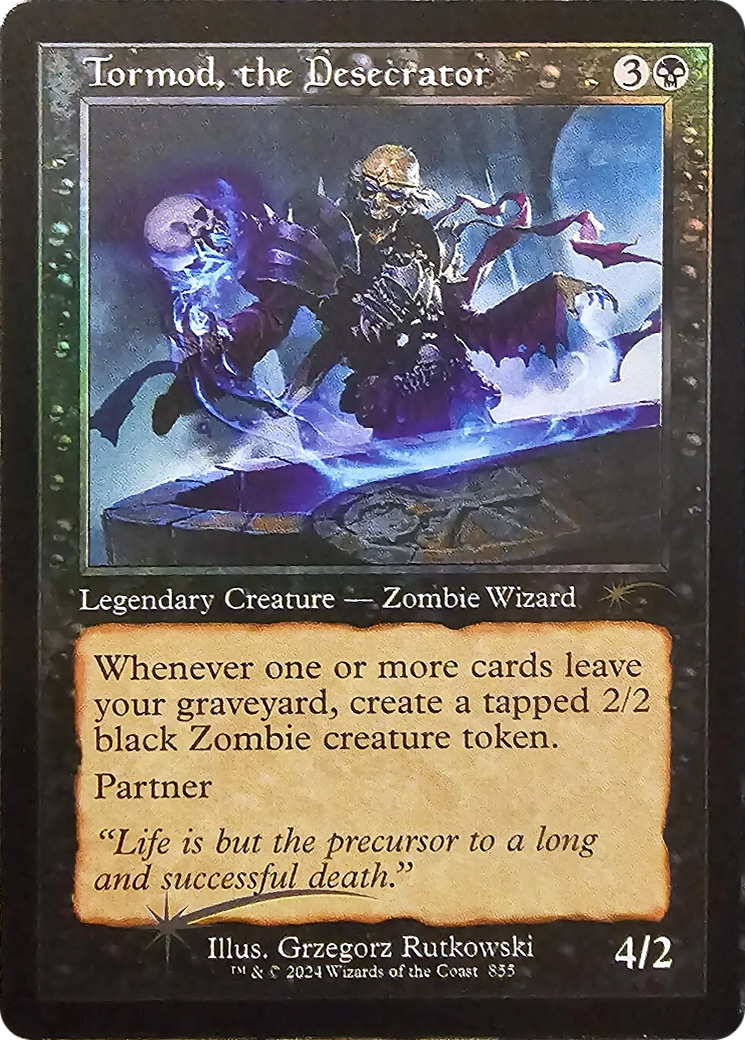 Tormod, the Desecrator (Retro Frame) [Secret Lair Drop Series] | Jomio and Rueliete's Cards and Comics