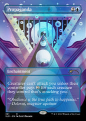 Propaganda // Propaganda (Borderless) [Secret Lair Drop Series] | Jomio and Rueliete's Cards and Comics