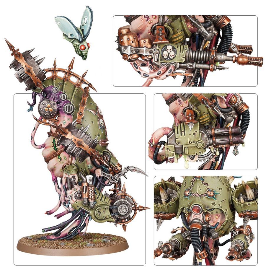 Warhammer 40,000: Death Guard- Foetid Bloat-Drone | Jomio and Rueliete's Cards and Comics