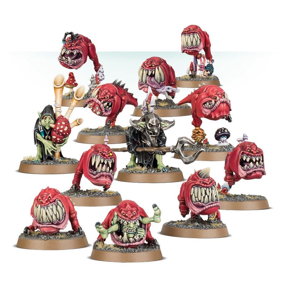 Warhammer Age of Sigmar: Gloomspite Gitz - Squig Herd | Jomio and Rueliete's Cards and Comics