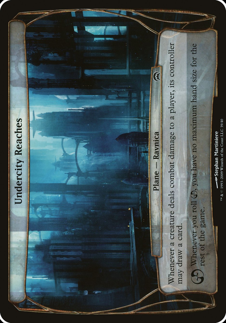 Undercity Reaches (Planes) [Planechase Planes] | Jomio and Rueliete's Cards and Comics