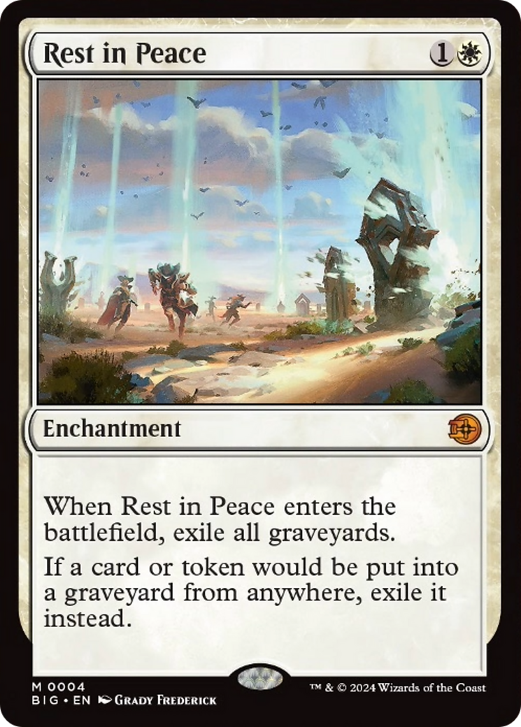 Rest in Peace [Outlaws of Thunder Junction: The Big Score] | Jomio and Rueliete's Cards and Comics
