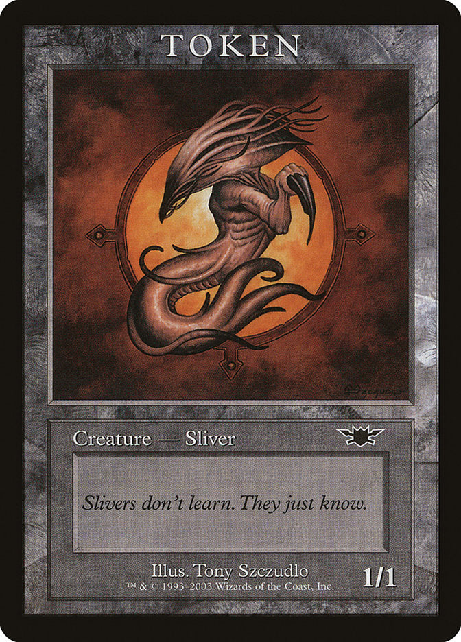 Sliver Token [Magic Player Rewards 2003] | Jomio and Rueliete's Cards and Comics