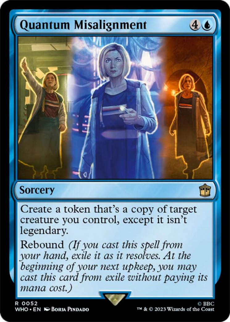 Quantum Misalignment [Doctor Who] | Jomio and Rueliete's Cards and Comics
