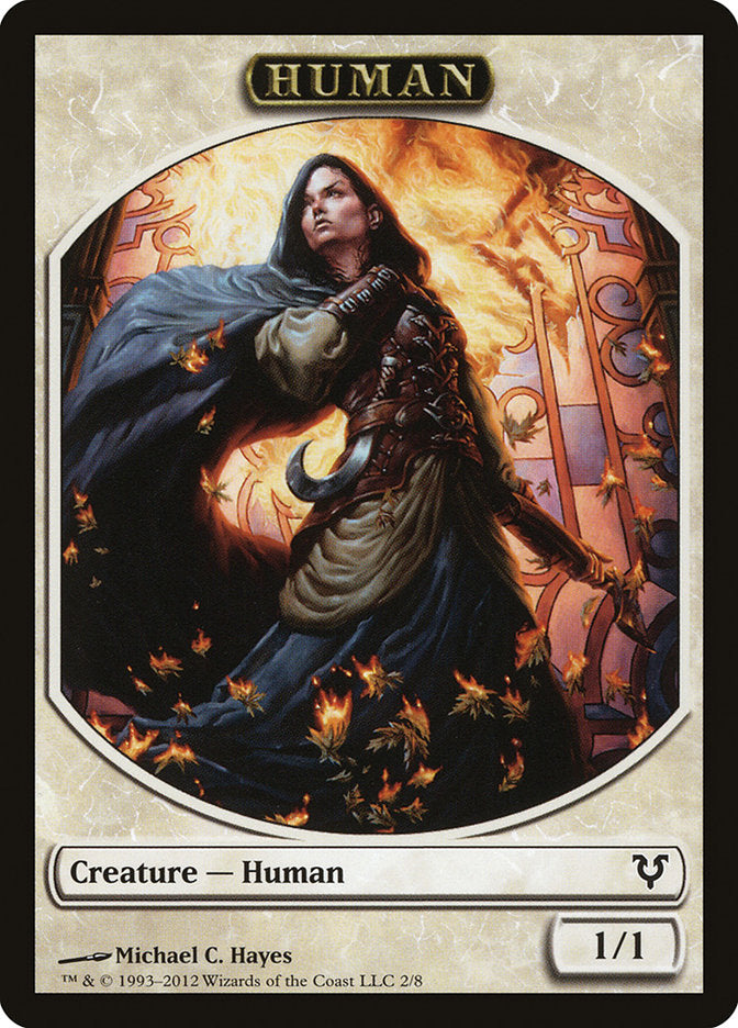 Human Token (2/8) [Avacyn Restored Tokens] | Jomio and Rueliete's Cards and Comics