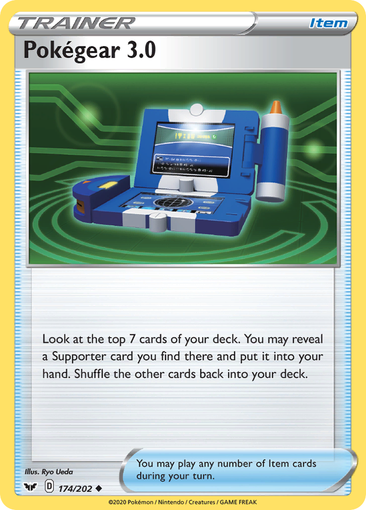 Pokegear 3.0 (174/202) [Sword & Shield: Base Set] | Jomio and Rueliete's Cards and Comics