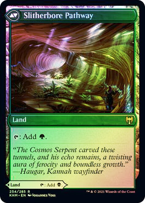 Darkbore Pathway // Slitherbore Pathway [Kaldheim Prerelease Promos] | Jomio and Rueliete's Cards and Comics