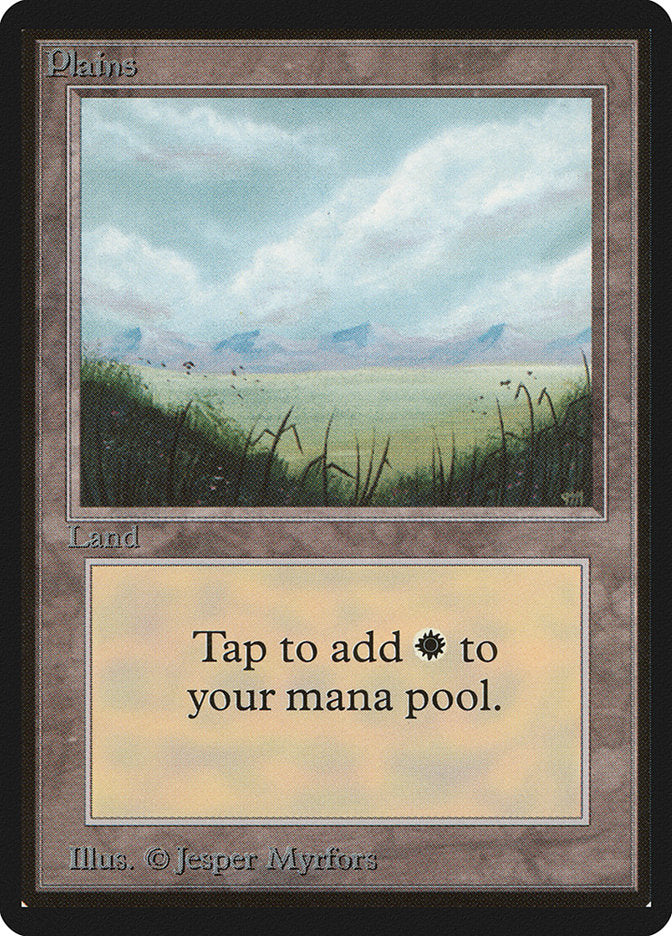 Plains (288) [Beta Edition] | Jomio and Rueliete's Cards and Comics