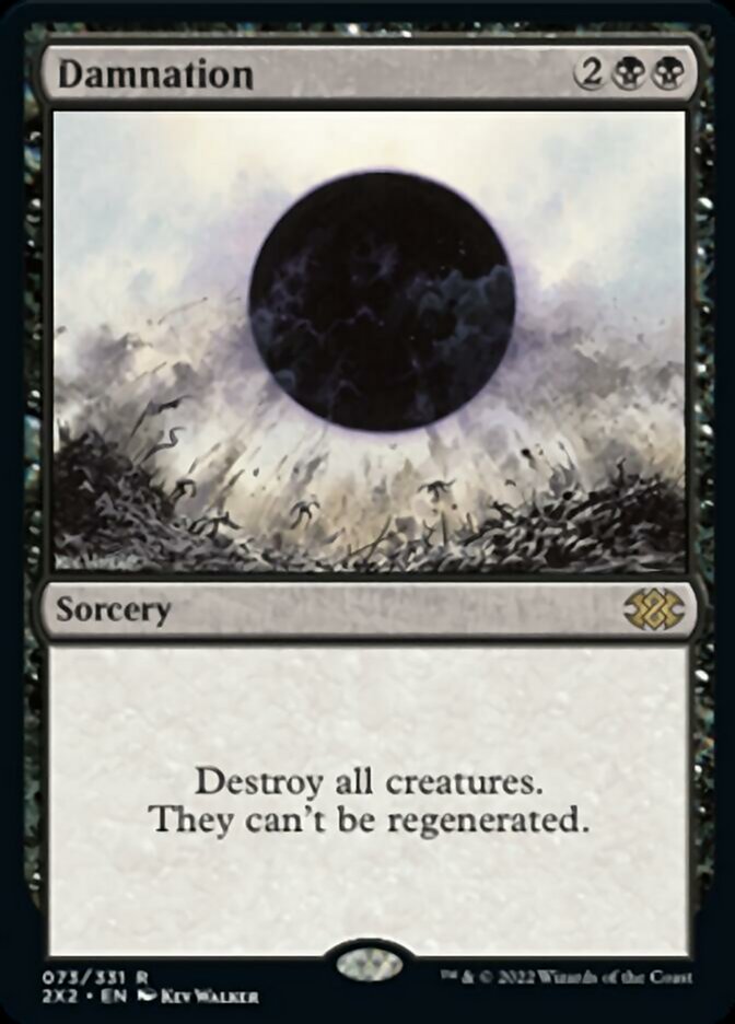 Damnation [Double Masters 2022] | Jomio and Rueliete's Cards and Comics