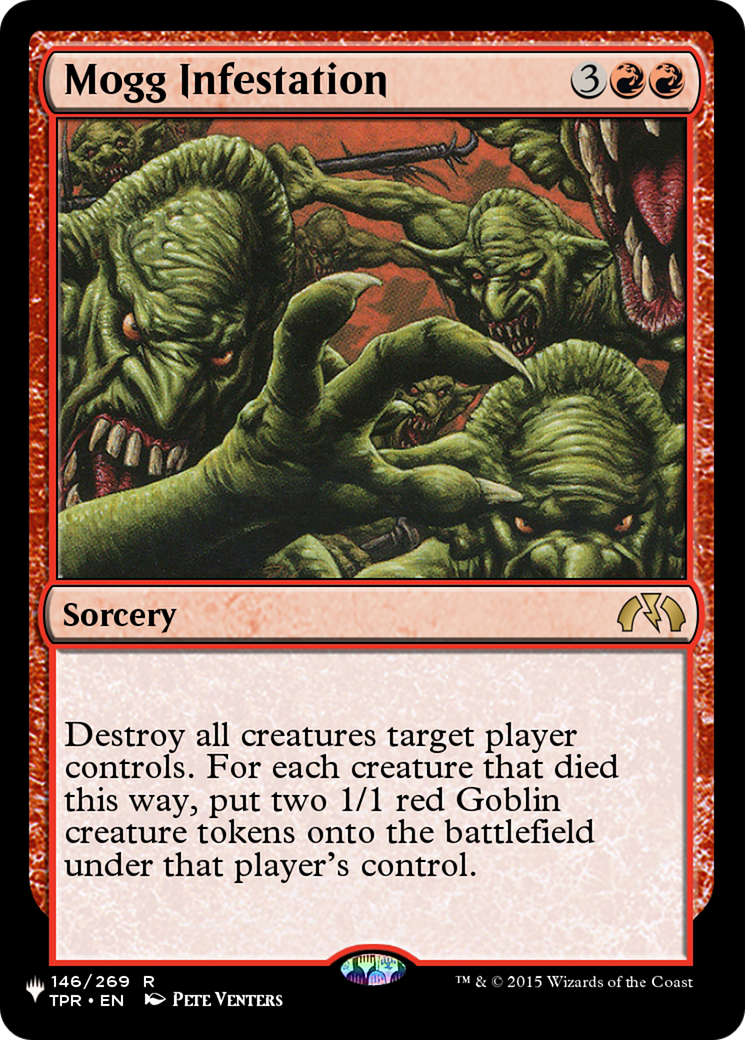 Mogg Infestation [The List] | Jomio and Rueliete's Cards and Comics