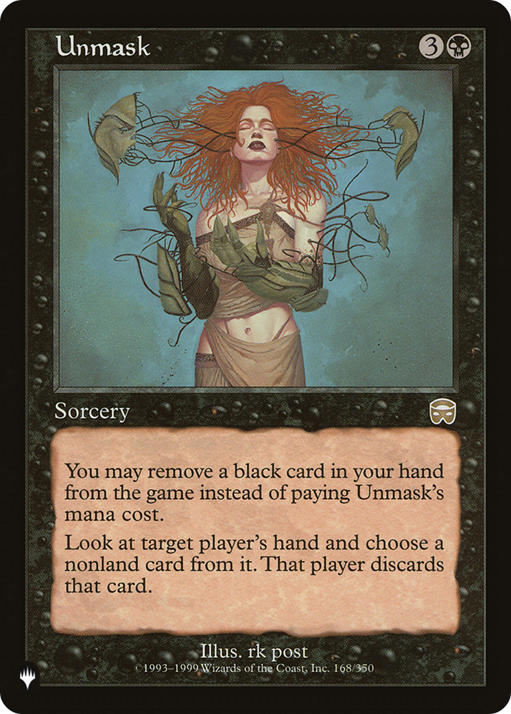 Unmask [The List] | Jomio and Rueliete's Cards and Comics