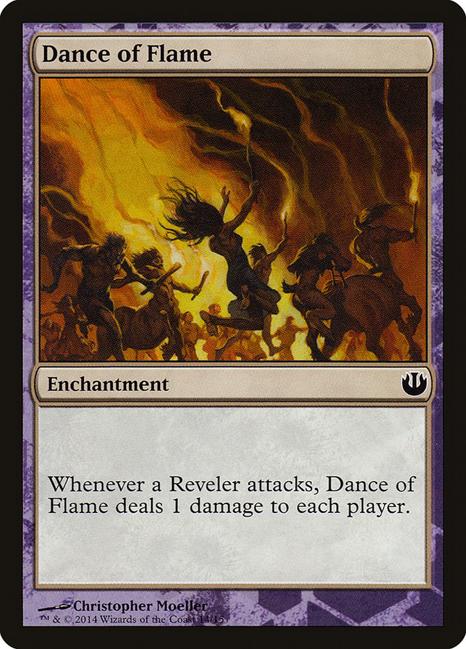 Dance of Flame [Journey into Nyx Defeat a God] | Jomio and Rueliete's Cards and Comics
