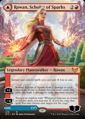 Rowan, Scholar of Sparks // Will, Scholar of Frost (Borderless) [Strixhaven: School of Mages] | Jomio and Rueliete's Cards and Comics