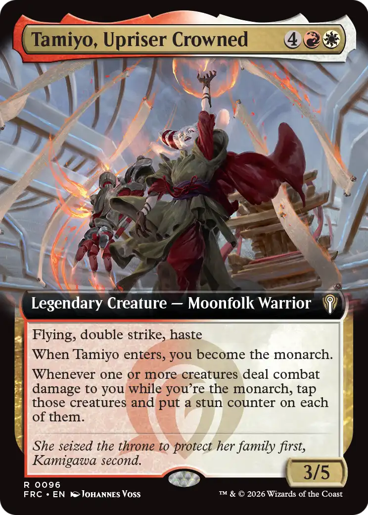 Tamiyo, Upriser Crowned (Extended Art) [Reality Fracture Commander] | Jomio and Rueliete's Cards and Comics