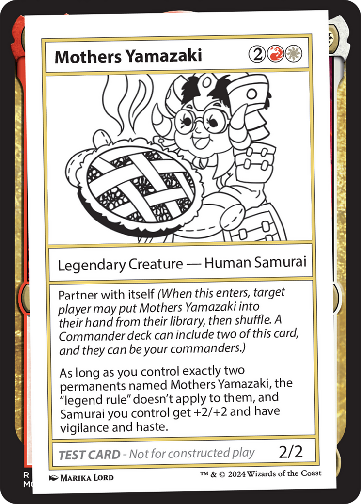Mothers Yamazaki [Mystery Booster 2 Playtest Cards] | Jomio and Rueliete's Cards and Comics
