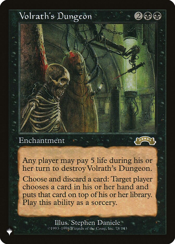 Volrath's Dungeon [The List] | Jomio and Rueliete's Cards and Comics