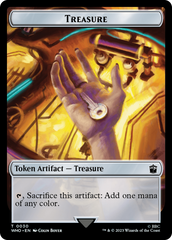 Alien Rhino // Treasure (0030) Double-Sided Token [Doctor Who Tokens] | Jomio and Rueliete's Cards and Comics