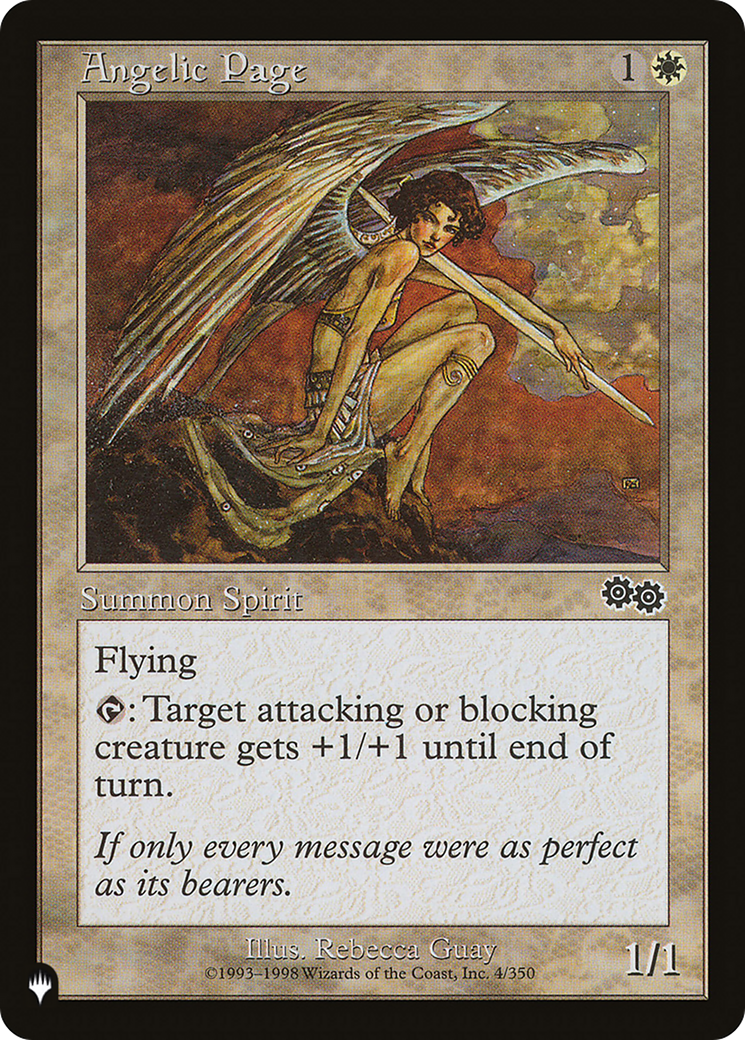 Angelic Page [The List] | Jomio and Rueliete's Cards and Comics