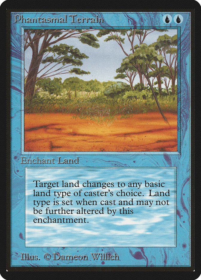 Phantasmal Terrain [Beta Edition] | Jomio and Rueliete's Cards and Comics