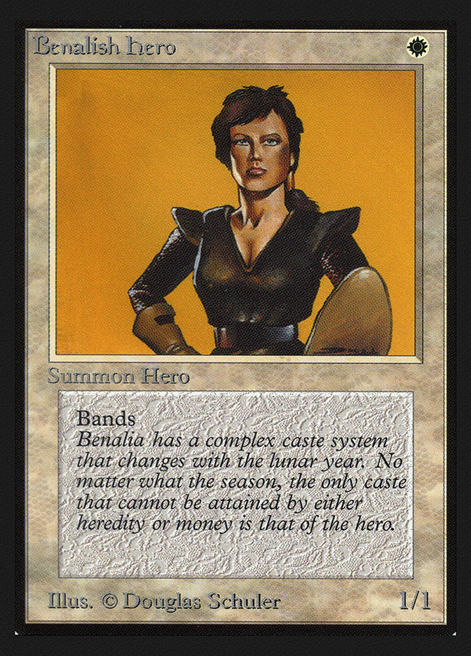 Benalish Hero [International Collectors' Edition] | Jomio and Rueliete's Cards and Comics