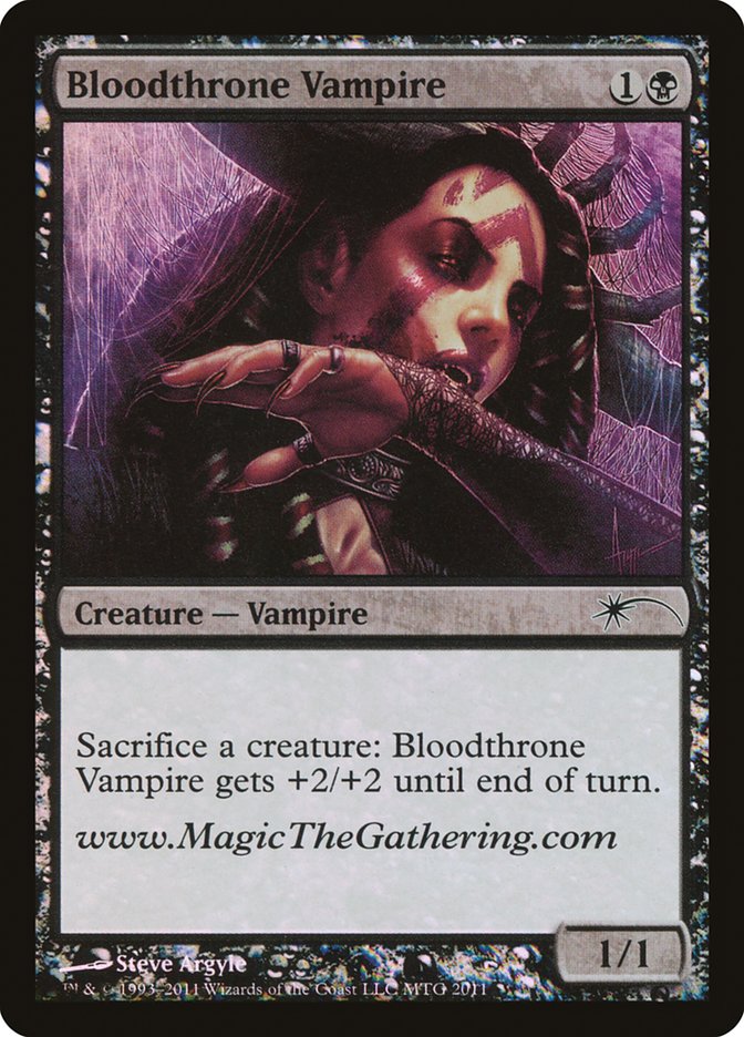 Bloodthrone Vampire (Convention) [URL/Convention Promos] | Jomio and Rueliete's Cards and Comics