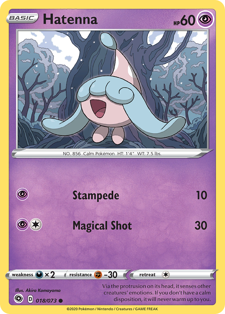 Hatenna (018/073) [Sword & Shield: Champion's Path] | Jomio and Rueliete's Cards and Comics