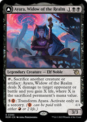 Ayara, Widow of the Realm // Ayara, Furnace Queen [March of the Machine] | Jomio and Rueliete's Cards and Comics