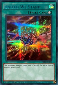 United We Stand (Blue) [SBPR-EN001] Secret Rare | Jomio and Rueliete's Cards and Comics