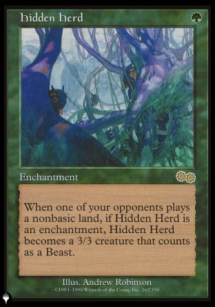 Hidden Herd [The List] | Jomio and Rueliete's Cards and Comics