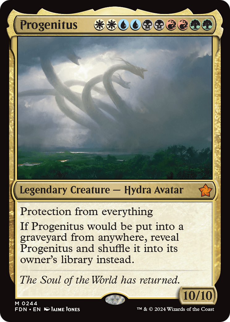 Progenitus [Foundations] | Jomio and Rueliete's Cards and Comics