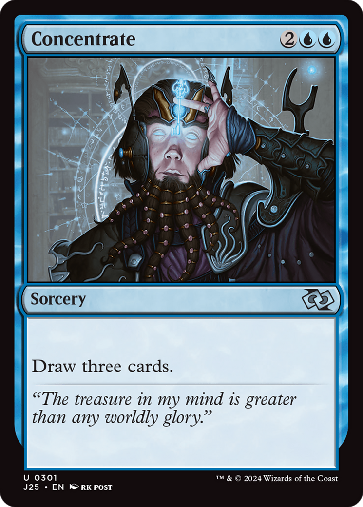 Concentrate [Foundations Jumpstart] | Jomio and Rueliete's Cards and Comics