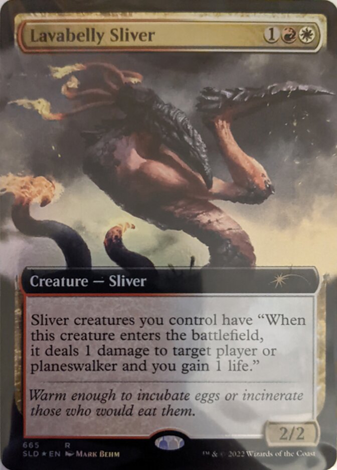 Lavabelly Sliver (Extended Art) [Secret Lair Drop Promos] | Jomio and Rueliete's Cards and Comics