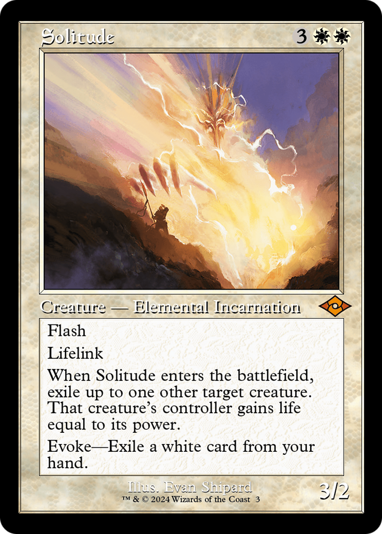 Solitude (Retro) [Modern Horizons 2] | Jomio and Rueliete's Cards and Comics