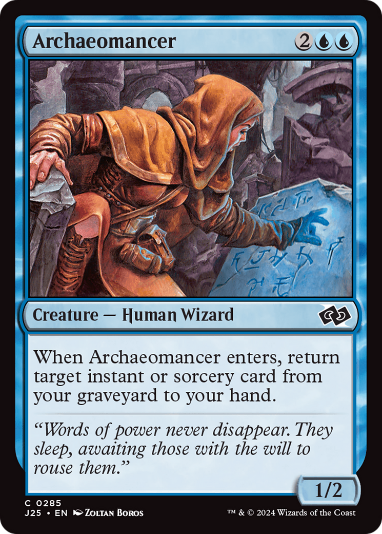 Archaeomancer [Foundations Jumpstart] | Jomio and Rueliete's Cards and Comics