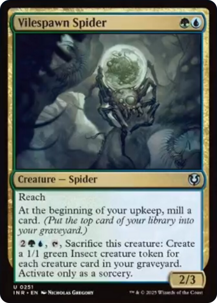 Vilespawn Spider [Innistrad Remastered] | Jomio and Rueliete's Cards and Comics