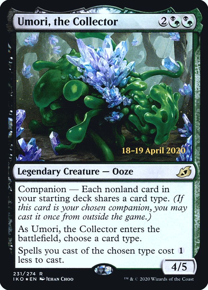 Umori, the Collector [Ikoria: Lair of Behemoths Prerelease Promos] | Jomio and Rueliete's Cards and Comics