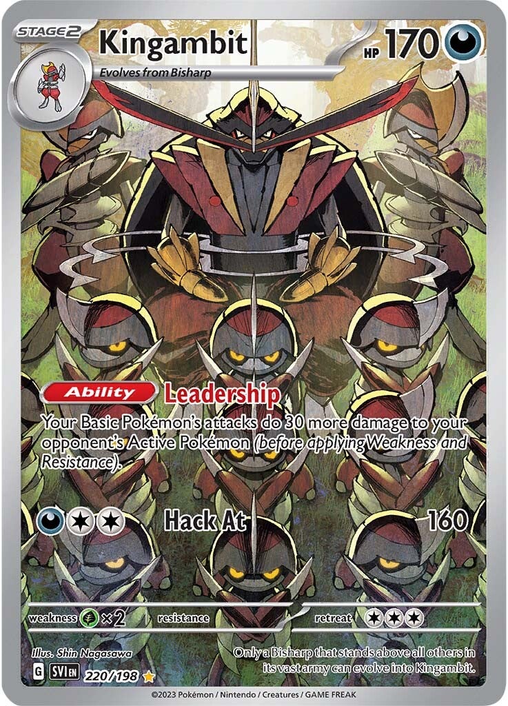 Kingambit (220/198) [Scarlet & Violet: Base Set] | Jomio and Rueliete's Cards and Comics