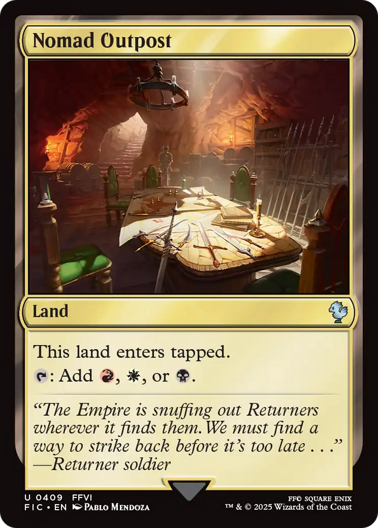 Nomad Outpost [FINAL FANTASY Commander] | Jomio and Rueliete's Cards and Comics