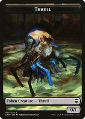 Elf Warrior // Thrull Double-Sided Token [Commander Legends Tokens] | Jomio and Rueliete's Cards and Comics