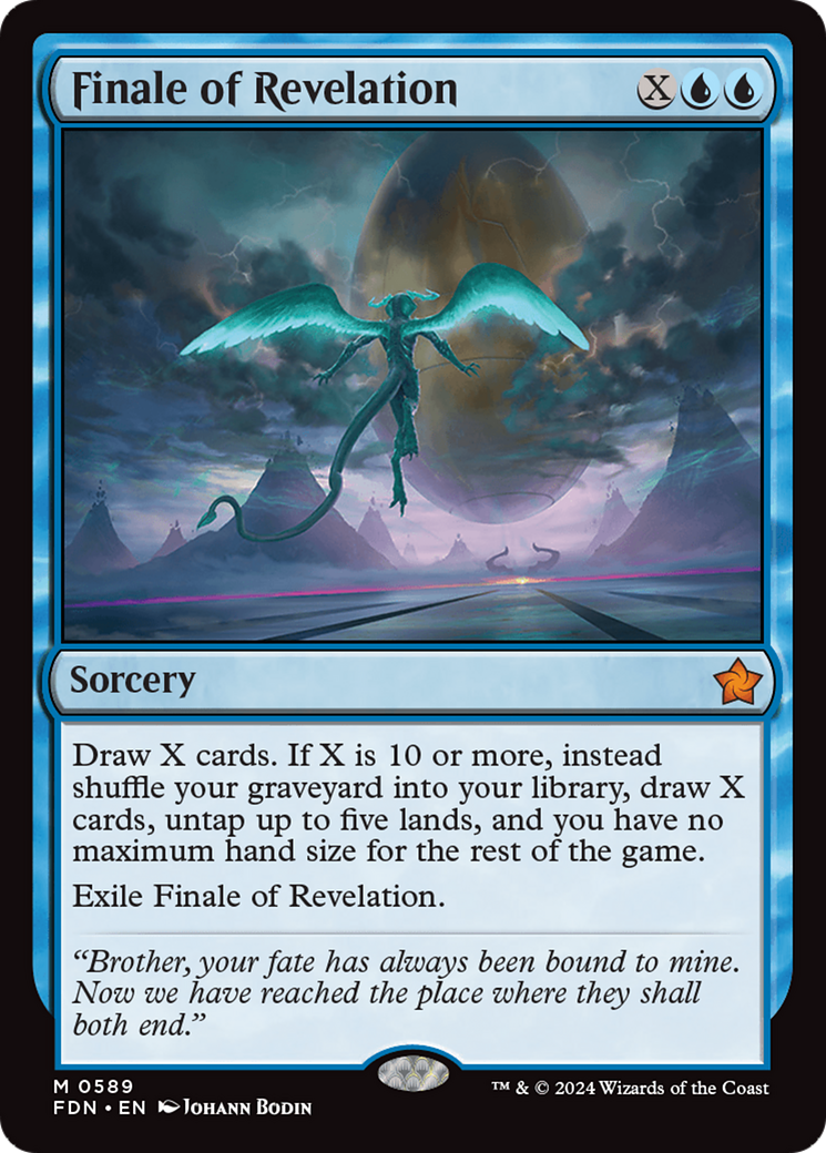 Finale of Revelation [Foundations] | Jomio and Rueliete's Cards and Comics