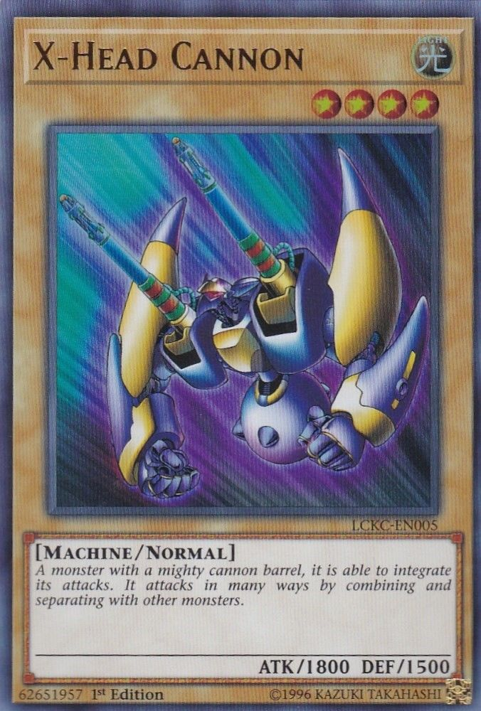 X-Head Cannon [LCKC-EN005] Ultra Rare | Jomio and Rueliete's Cards and Comics