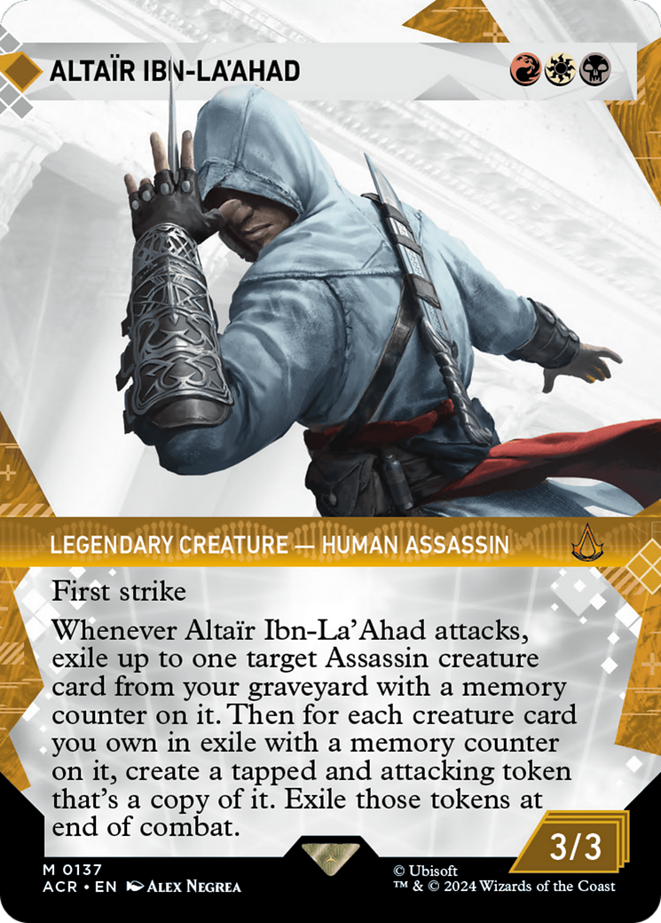 Altair Ibn-La'Ahad (Showcase) [Assassin's Creed] | Jomio and Rueliete's Cards and Comics