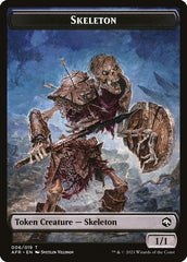 Illusion // Skeleton Double-Sided Token [Dungeons & Dragons: Adventures in the Forgotten Realms Commander Tokens] | Jomio and Rueliete's Cards and Comics
