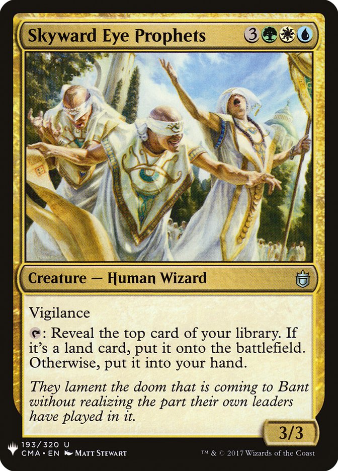 Skyward Eye Prophets [Mystery Booster] | Jomio and Rueliete's Cards and Comics