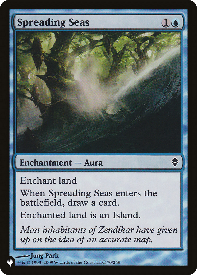 Spreading Seas [The List] | Jomio and Rueliete's Cards and Comics