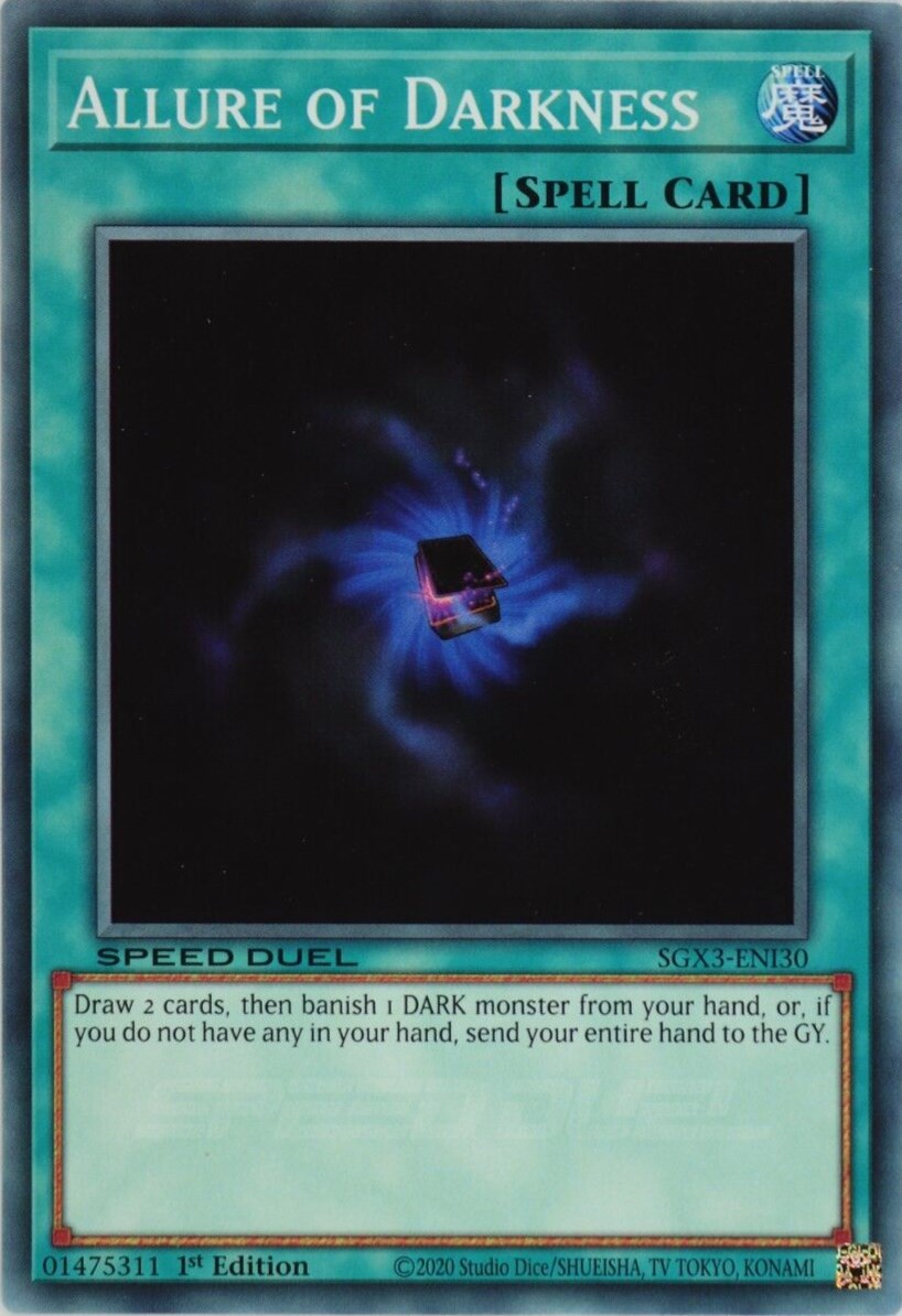 Allure of Darkness [SGX3-ENI30] Common | Jomio and Rueliete's Cards and Comics