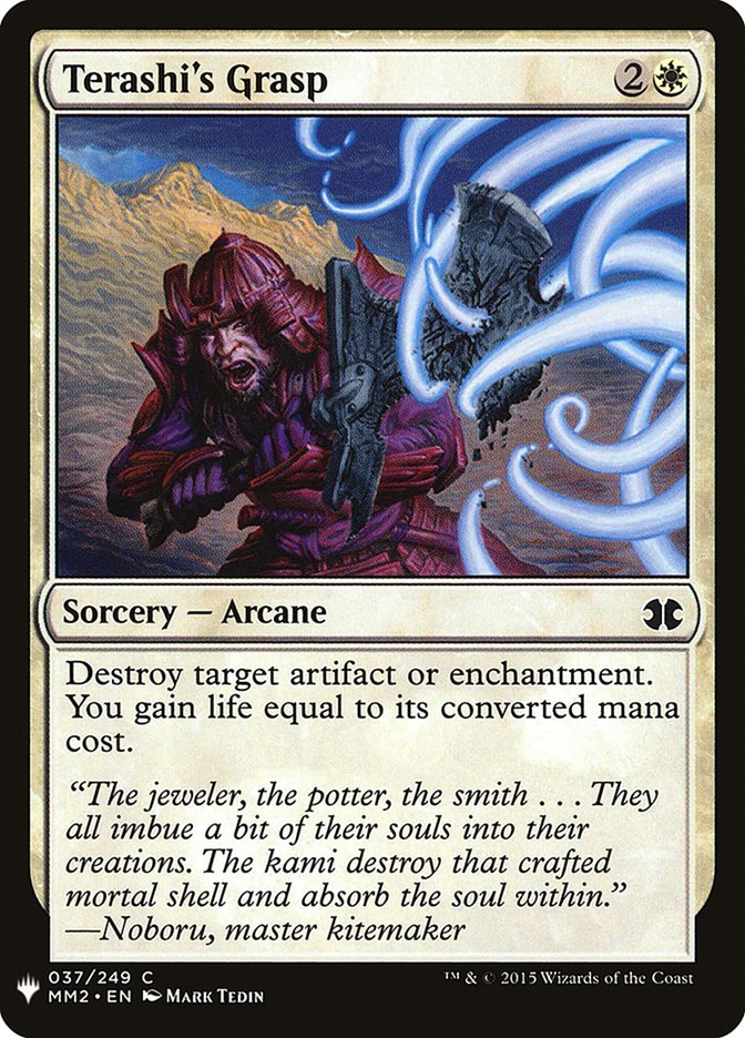 Terashi's Grasp [Mystery Booster] | Jomio and Rueliete's Cards and Comics