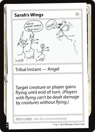 Sarah's Wings (2021 Edition) [Mystery Booster Playtest Cards] | Jomio and Rueliete's Cards and Comics