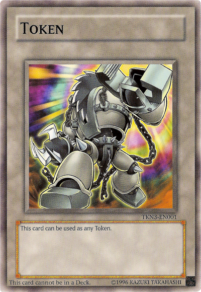 Grinder Golem Token [TKN3-EN001] Common | Jomio and Rueliete's Cards and Comics