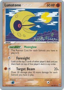 Lunatone (36/107) (Suns & Moons - Miska Saari) [World Championships 2006] | Jomio and Rueliete's Cards and Comics